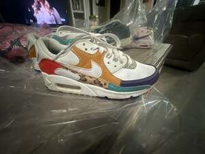 Nike Air Max 90 SE White Light Curry Habanero Red DH5075-100